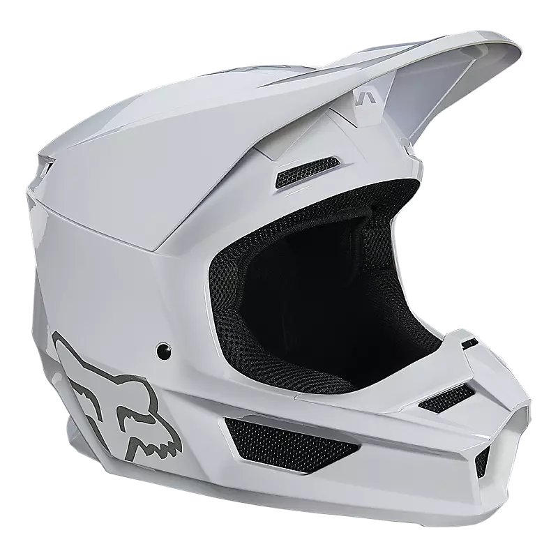 CASCO FOX V1 PLAIC WHT Fox Racing Colombia