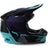 CASCO FOX V2 VIZEN [NEGRO/MORADO]