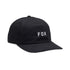 GORRA FOX WORDMARK ADJUSTABLE [NEGRO]