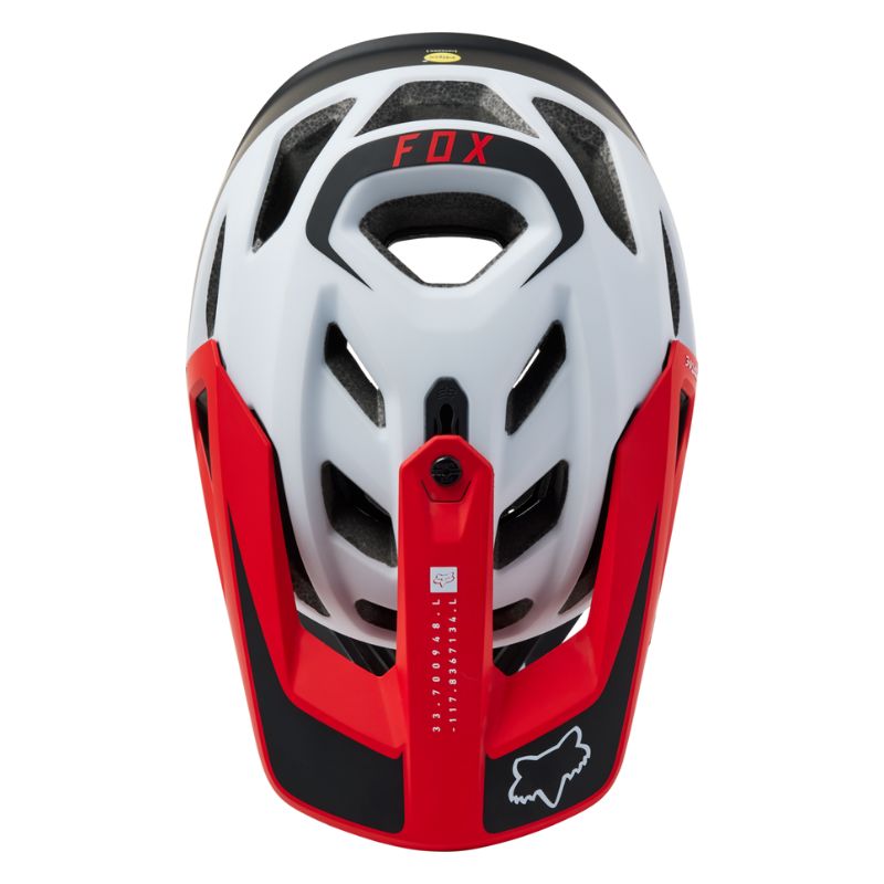 CASCO FOX PROFRAME RS SUMYT CE [NEGRO/ROJO] – Fox Racing Colombia