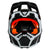 CASCO FOX V3 RS DVID [NEGRO/NARANJA]