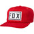 Gorra Fox Drive Train Snapback Rojo
