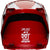Casco Fox V1 Prix Rojo